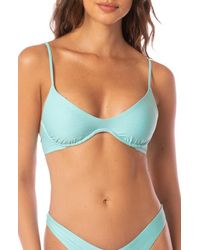 Maaji - Irene Underwire Reversible Bikini Top - Lyst