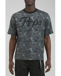 PRPS - Grayson Appliqué Logo Cotton T-shirt - Lyst