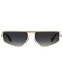 Moschino - 59M Square Flat Top Sunglasses - Lyst