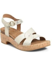 Söfft - Capri Ankle Strap Platform Sandal - Lyst