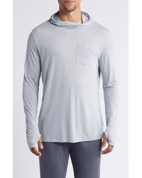 Free Fly - Camouflage Lightweight Upf 20+ Hoodie - Lyst