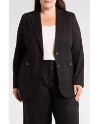 UNIVERSAL STANDARD - Coastal Linen Blend Blazer - Lyst