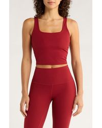 Mpg - Crop Rib Tank Top - Lyst