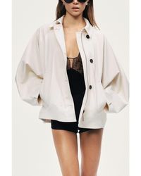 Nocturne - Cropped Batwing Jacket - Lyst