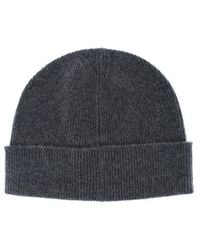 Trafalgar - Camden Cashmere Solid Colored Micro Ribbed Beanie - Lyst
