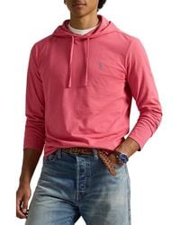 Polo Ralph Lauren - Long Sleeve Cotton Jersey Hooded T-Shirt - Lyst