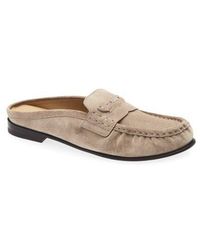 Fendi - Scrunch Leather Mule - Lyst