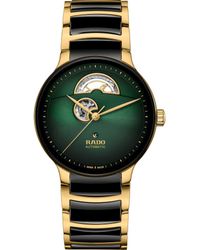 Rado - Centrix Open Heart Automatic Ceramic Bracelet Watch, 39.5Mm - Lyst