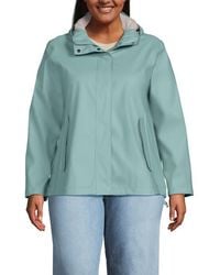 Lands' End - Squall Waterproof Rain Slicker Jacket - Lyst