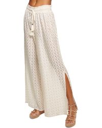Ramy Brook - Gloria High Waist Wide Leg Cover-Up Pants - Lyst