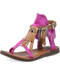 A.s.98 - Raleigh Ankle Strap Sandal - Lyst