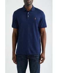 Polo Ralph Lauren Pima Cotton Polo in White for Men | Lyst