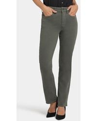 NYDJ - Marilyn High Waist Straight Leg Jeans - Lyst