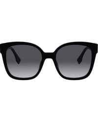 Fendi - Ff Diamonds 55Mm Gradient Square Sunglasses - Lyst