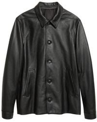 Rick Owens - Brad Leather Jacket - Lyst