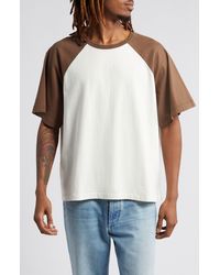 Elwood - Oversize Short Sleeve Raglan T-shirt - Lyst