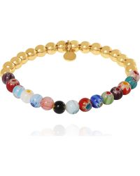 Jessica Simpson - Beaded Stretch Bracelet With Accents - Lyst