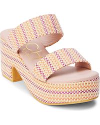 Matisse - Ocean Ave Espadrille Platform Slide Sandal - Lyst