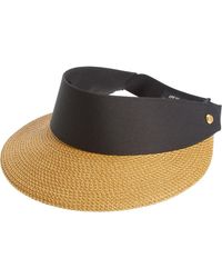 Eric Javits - Squishee Straw Champ Custom Fit Visor - Lyst