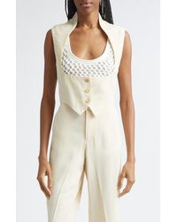 DIOTIMA - Décolleté Vest - Lyst
