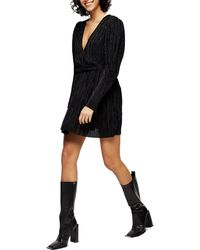topshop ovoid dress