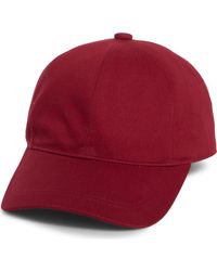 Nordstrom - Brushed Cotton Baseball Cap - Lyst