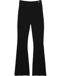 Callas Milano - Lola High Density Crepe Stretch Cropped Flare Trouser - Lyst