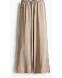 H&M - Viscose-Blend Drawstring Pants - Lyst