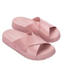 Melissa - Cozy Cross Platform Slide Sandal - Lyst