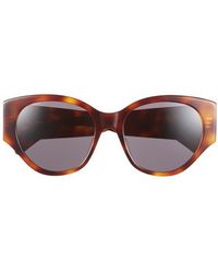 Celine - Maxi Triomphe 55Mm Butterfly Sunglasses - Lyst