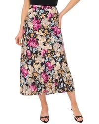 Halogen® - Pull On Midi Skirt - Lyst