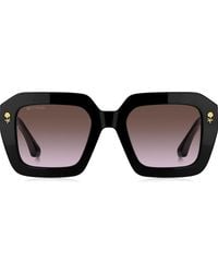 Etro - 52Mm Gradient Rectangular Sunglasses - Lyst