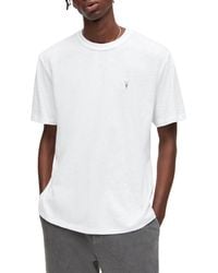 AllSaints - Dexter Short Sleeve Cotton T-shirt - Lyst
