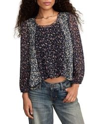 Lucky Brand - Mixed Print Swing Top - Lyst