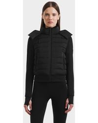 Rudsak - Cassa Light Down & Neoprene Crop Jacket - Lyst