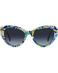 Kate Spade - Paisleigh 55mm Gradient Cat Eye Sunglasses - Lyst