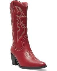 Therapy Australia - Clayton Pointed Toe Western Boot - Lyst