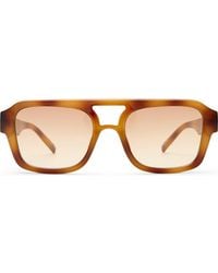 Le Specs - Subzero 54Mm Aviator Sunglasses - Lyst
