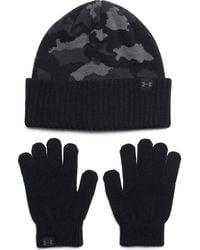 Under Armour - Kids' Cuffed Beanie & Glove Set - Lyst