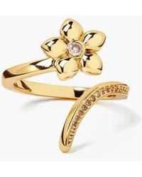 Yoj - Meigu Crystal Open Ring - Lyst