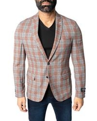 Maceoo - Descartes Unconstructed Plaid Spanish Blazer - Lyst