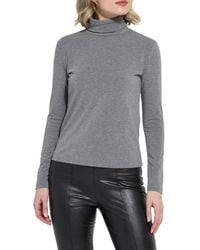 Lyssé - Ntials Essential Long Sleeve Turtleneck Top - Lyst