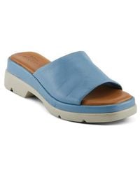Spring Step - Fire Island Platform Slide Sandal - Lyst