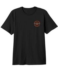 Brixton - Oath V Cotton Graphic T-Shirt - Lyst