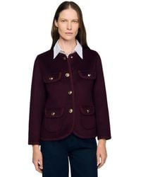 Sandro - Double-Faced Jacket - Lyst