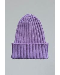 SSKEIN - Ribbed Beanie - Lyst
