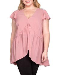 Standards & Practices - High-Low Tunic Top - Lyst