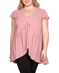 Standards & Practices - High-Low Tunic Top - Lyst