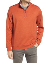 bugatchi quarter zip