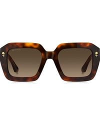 Etro - 52Mm Gradient Rectangular Sunglasses - Lyst